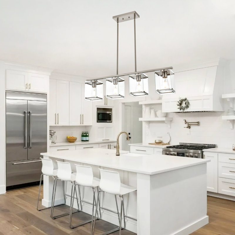 Breakwater Bay Wapella 4 Light Kitchen Island Pendant Wayfair